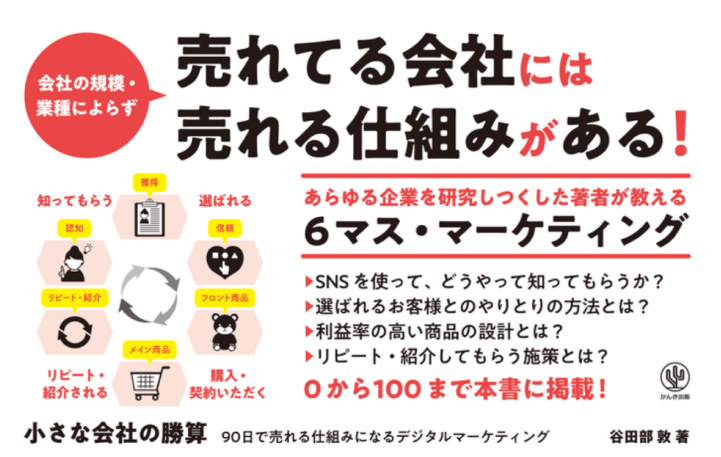 谷田部敦著書『小さな会社の勝算』