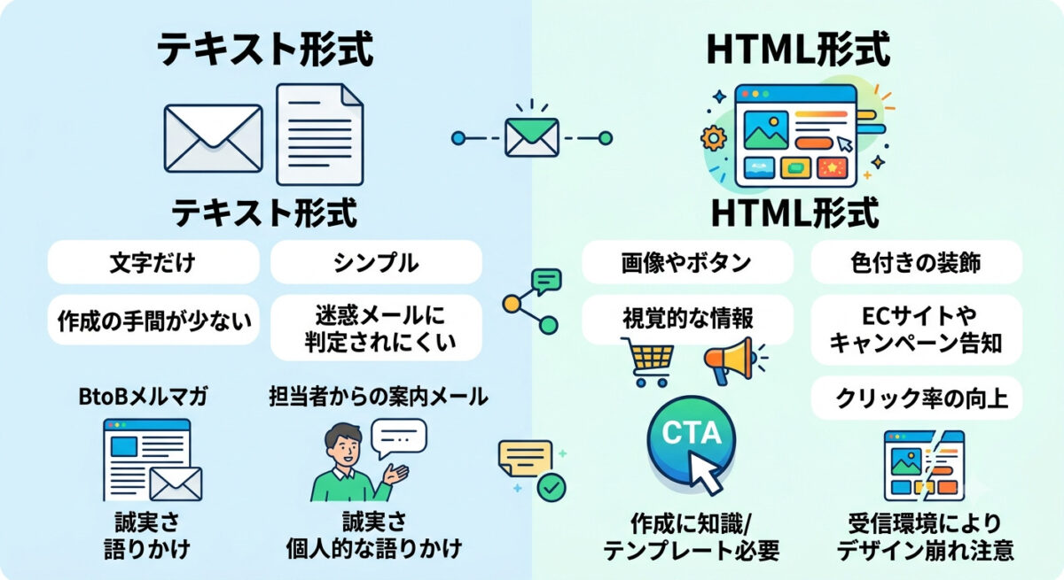 テキストとHTML